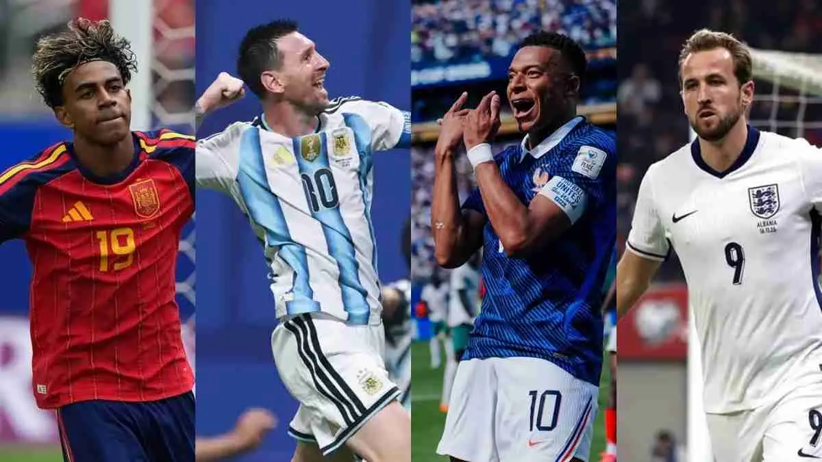 Superkomputer Opta kembali memperbarui prediksi juara Piala Dunia 2026. Prancis kini menjadi kandidat terkuat mengangkat trofi, sementara Argentina, Inggris, dan Spanyol masih terus membayangi dalam perebutan gelar juara. (getty images)