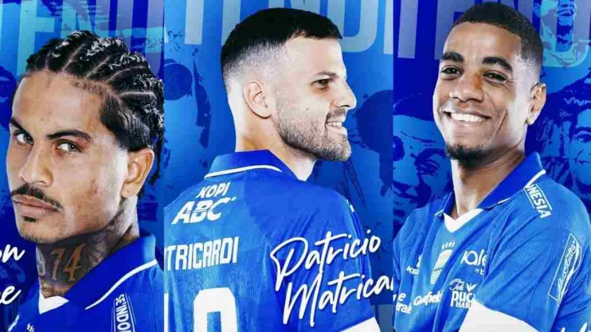 Persib menunjukkan keseriusannya membangun skuad juara. Tiga pemain asing andalan dipastikan bertahan hingga 2028 demi menghadapi musim penuh tantangan. (Sumber foto: Instagram/persib)