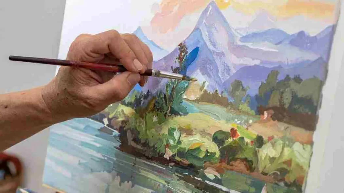 Mengapa sebuah lukisan bisa dihargai lebih mahal daripada rumah mewah? Ternyata bukan hanya karena indah, tetapi juga dipengaruhi sejarah, kelangkaan, nama seniman, hingga nilai investasi yang terus meningkat. (ilustrasi lukisan)