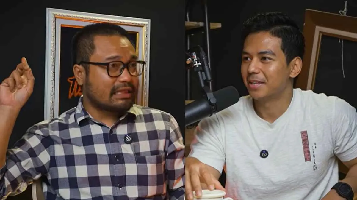 Ada sosok misterius yang disebut mampu menirukan berbagai suara, mulai dari suara manusia, kompor, resleting tenda hingga suara tembakan. Namun yang bikin merinding, Mas Bima justru mengaku tidak tahu sebenarnya sosok tersebut apa. (youtube.com/@PrasodjoMuhammadReal)