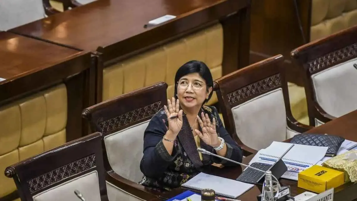 Prabowo memilih satu nama untuk Gubernur BI: Destry Damayanti. Kini, keputusan ada di tangan DPR. (Antara)