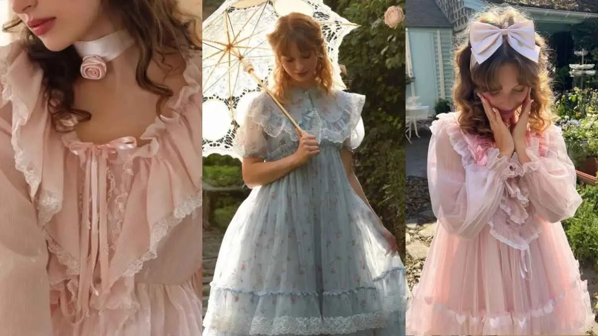 Pita, renda, dan warna pastel ternyata bukan sekadar pemanis outfit. Coquette core jadi cara Gen Z mengekspresikan gaya dan identitas diri. (tharindumanujaya.com)