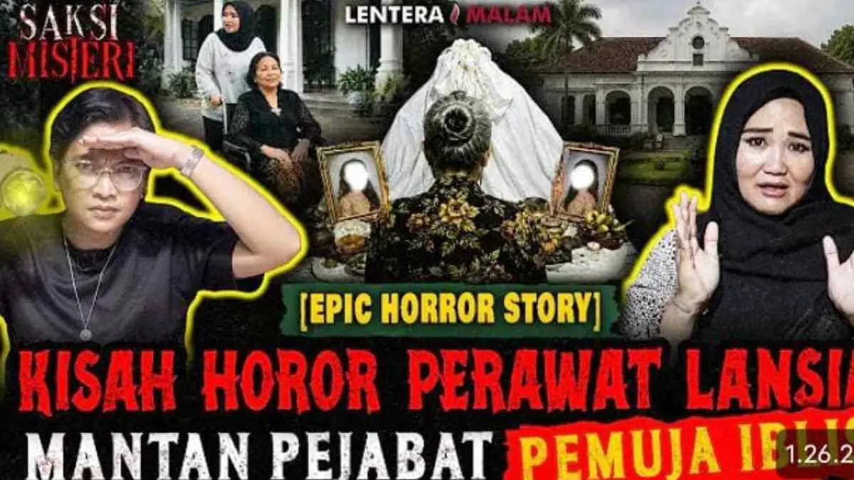 Niat mencari nafkah demi tiga anak justru membawa Celline pada pengalaman yang menurutnya sangat mencekam. Berawal dari lowongan kerja di Facebook dengan gaji Rp8 juta, ia mengaku menemukan sejumlah kejanggalan hingga foto dirinya berada di album misterius. (Sumber Foto: Tangkapan layar YouTube @Lentera malam)