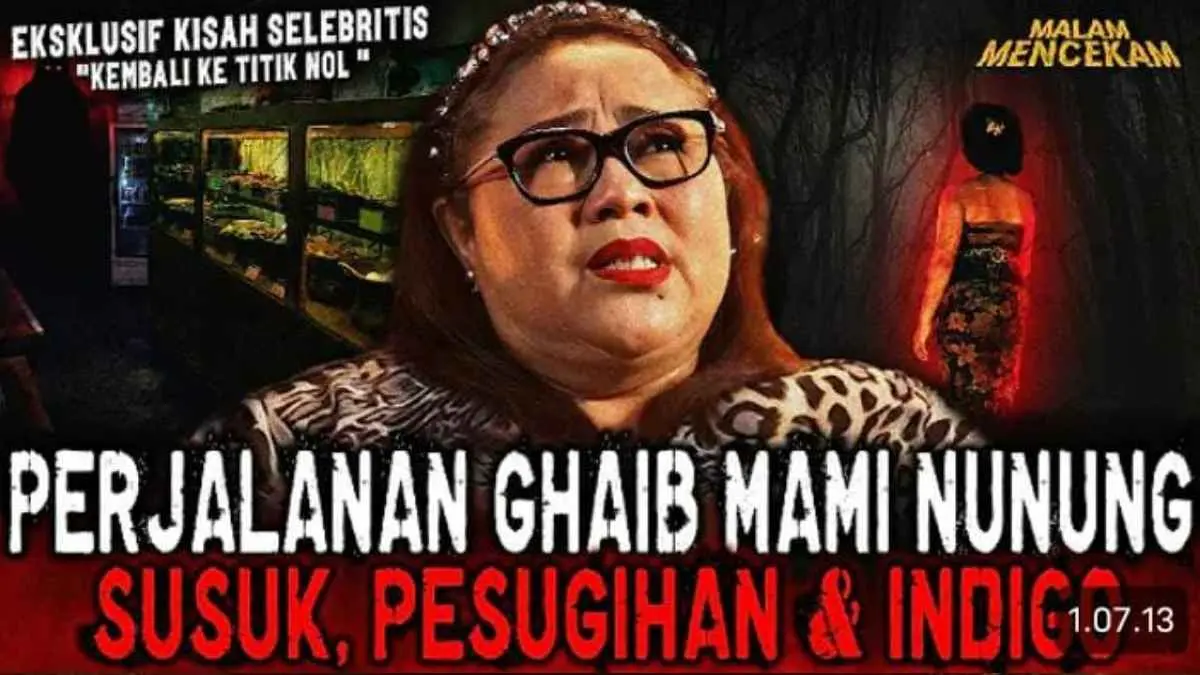 Di balik sosoknya yang selalu menghibur, Nunung ternyata menyimpan perjalanan hidup penuh liku. Ia pernah menjalani ritual susuk saat awal berkarier, menghadapi kanker dan operasi mata, hingga berada di titik nol secara finansial. (YouTube @Malam Mencekam)