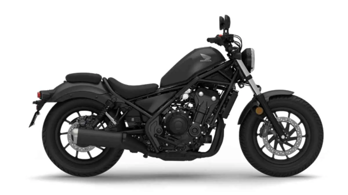 Honda Rebel 300 resmi meluncur di India. Motor cruiser bergaya bobber ini hadir dalam dua varian, termasuk E-Clutch, dengan harga setara Rp40 jutaan . (astra-honda.com)