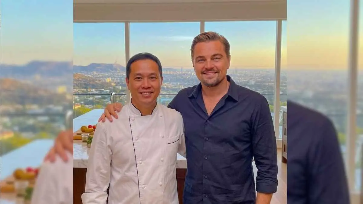 Dari Jakarta sampai Hollywood, Jonathan Andre Nugroho membawa rendang, nasi goreng, dan sate Madura ke meja Leonardo DiCaprio. (facebook.com/Septiyan-Pramana)