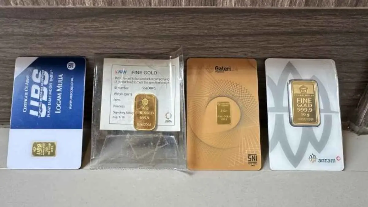 Harga emas Antam kembali naik di Pegadaian hari ini. Selain Antam, bagaimana harga Galeri24 dan UBS? Cek daftar lengkapnya sebelum membeli. (istimewa)
