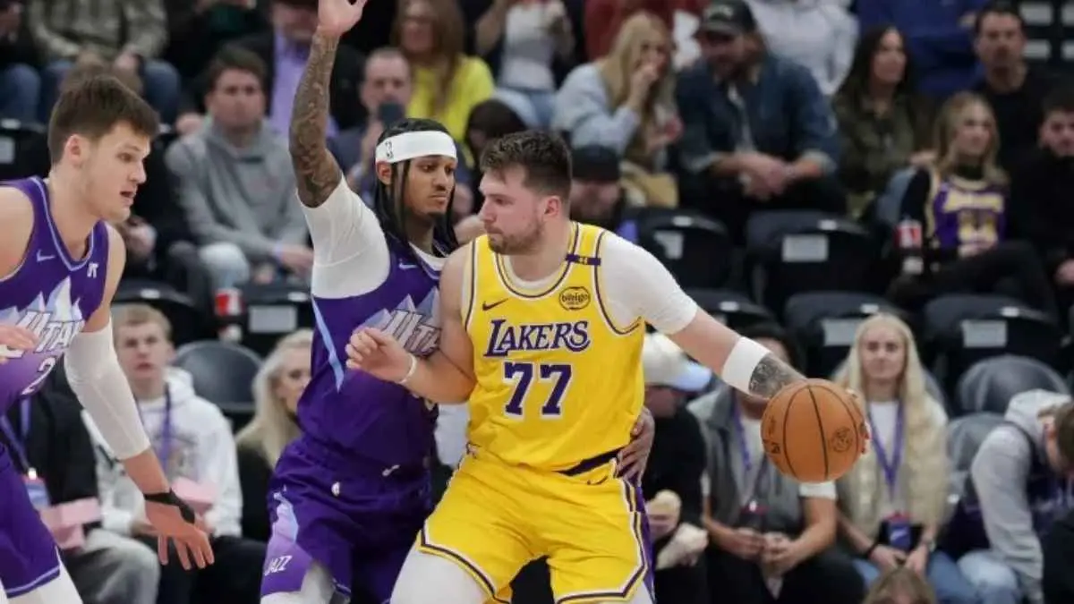 Anton Watson kembali mendapat kesempatan bersama Lakers lewat kontrak Exhibit 10. Di sisi lain, Luka Doncic bersiap menghadapi musim baru dengan komposisi tim yang berubah. (Sportingnews.com)