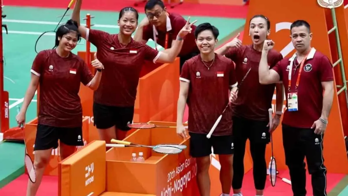 Lima bulan setelah duel sengit di Piala Uber, Indonesia kembali berhadapan dengan Taiwan. Kali ini, keduanya bertemu di perempat final Asian Games Aichi-Nagoya 2026. (instagram.com/badminton.ina)
