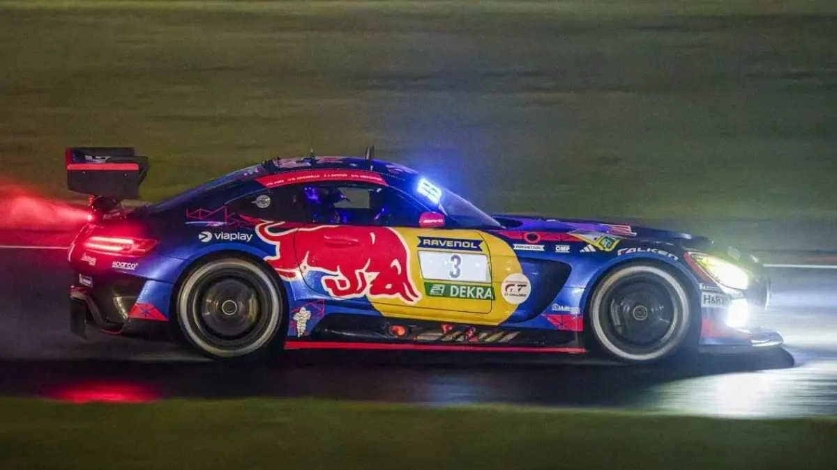 Mobil Mercedes-AMG Team Verstappen Racing saat tampil di Nurburgring 24 2026. (Foto: Red Bull Content Pool)