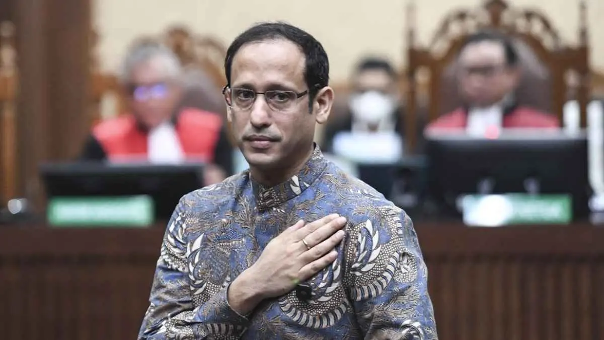 Jelang putusan banding pada Kamis (24/9/2026), tim hukum Nadiem Makarim kembali menyoroti harga wajar Chromebook dan metode penghitungan kerugian negara. Di sisi lain, putusan tingkat pertama sebelumnya menyatakan Nadiem bersalah dalam perkara pengadaan Chromebook. (istimewa)