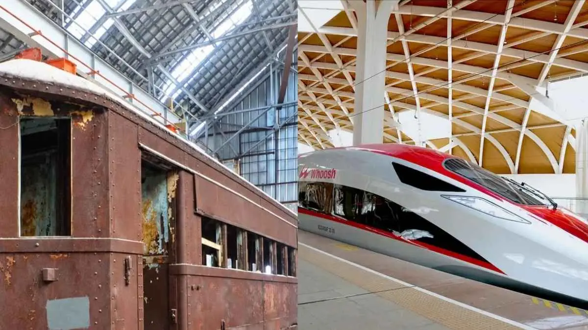 Dari trem listrik hingga Whoosh 350 km/jam, teknologi perkeretaapian Indonesia terus berkembang mengikuti kebutuhan mobilitas masyarakat. (istimewa)