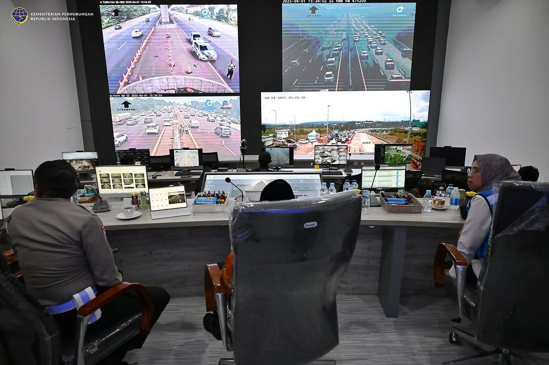 Pantauan Arus Mudik Lebaran 2025
