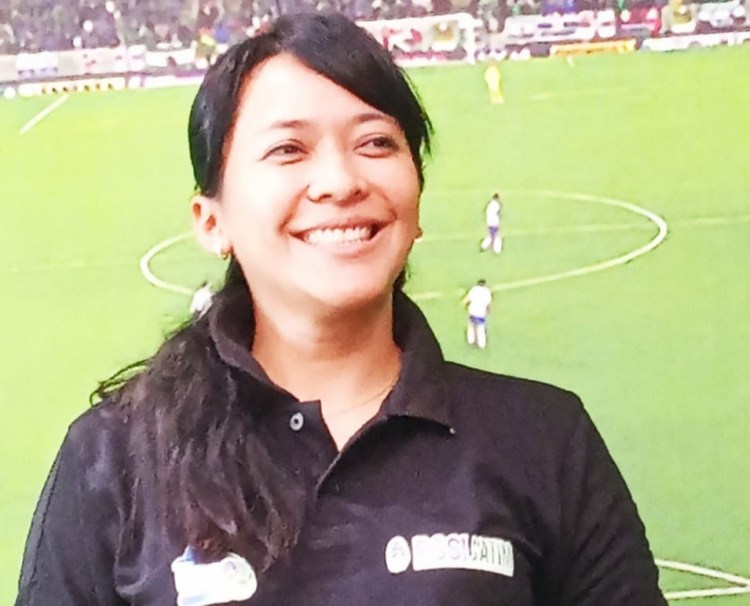Sekretaris Asprov PSSI Jatim Dyan Puspito Rini semasa hidup