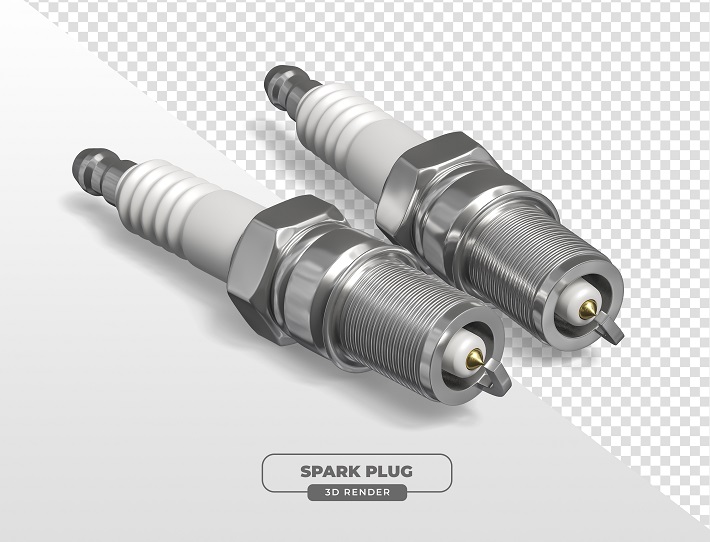 ilustrasi busi sepeda motor