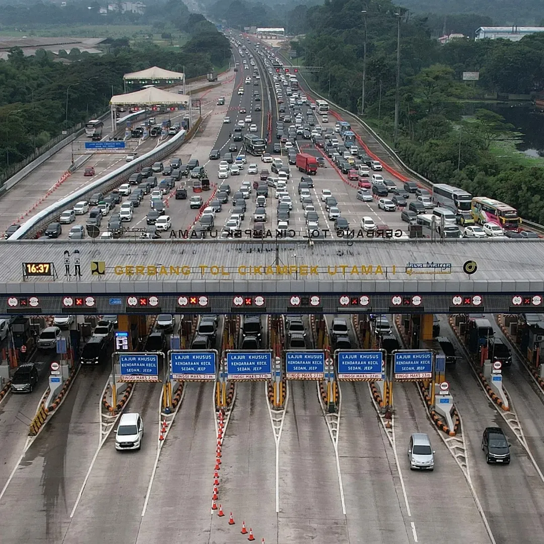 Kondisi arus balik lebaran 2025