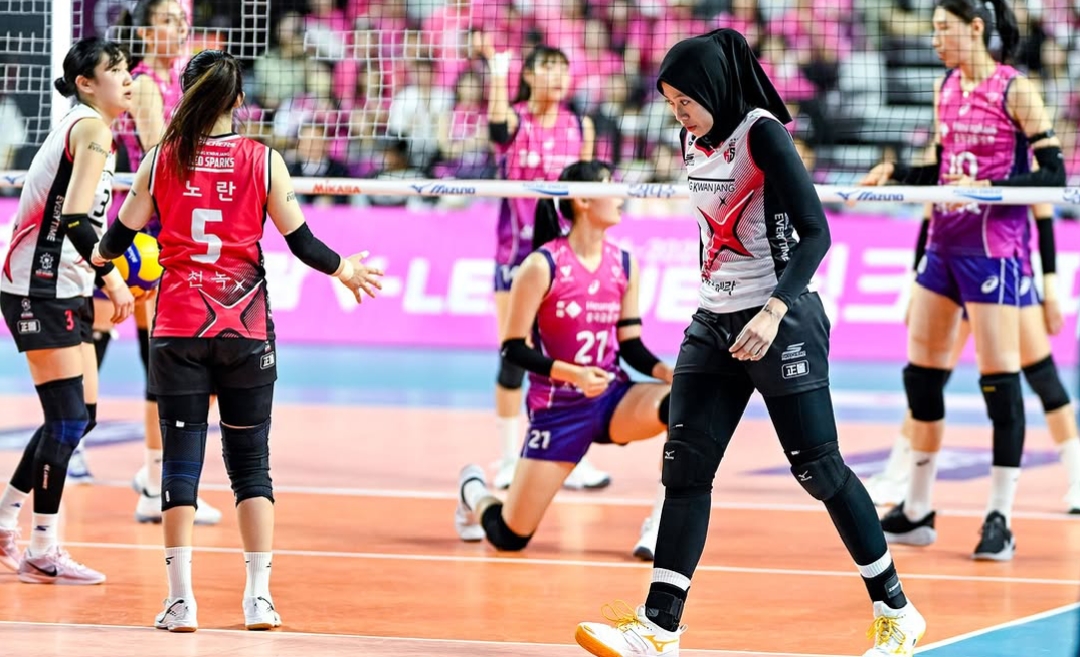 Megawati dan Red Sparks Gagal Juara Liga Voli Korea Selatan