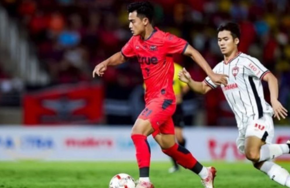 Pratama Arhan saat bermain untuk Bangkok United di Thai league