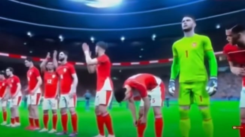 Tampil pemain timnas Indonesia pada game eFootball