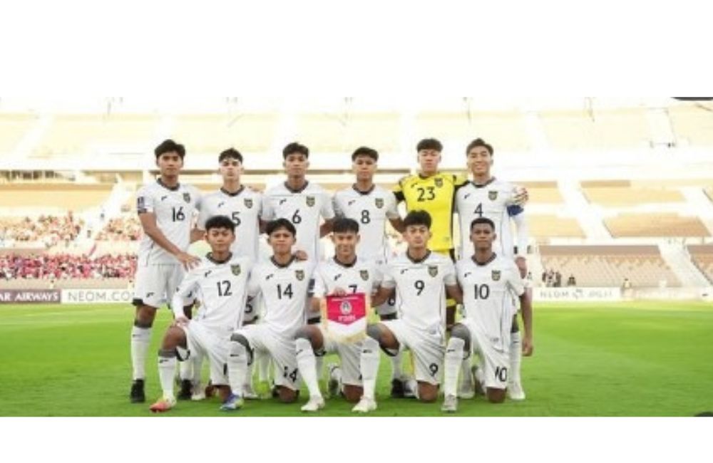 Skuad Timnas Indonesia U17 di ajang Piala Asia u 17 arb saudi