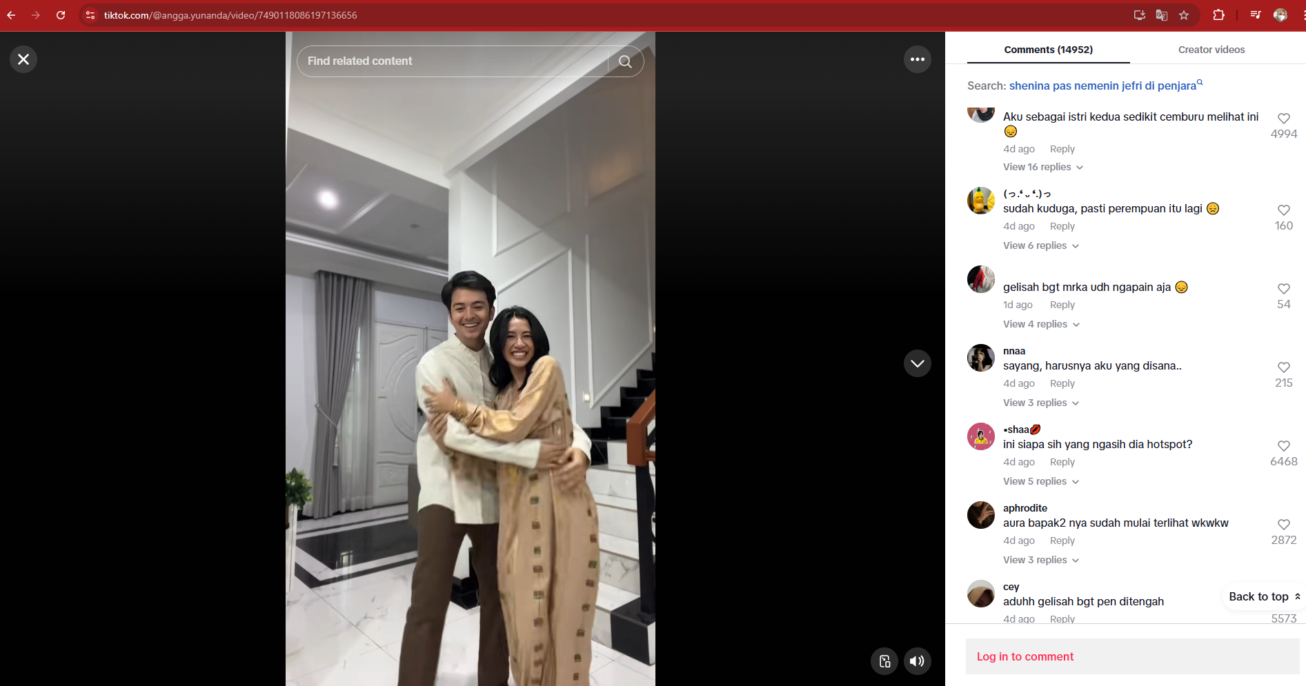 Tatapan Angga satu, tapi cewek-cewek di komentar udah nyiapin lamaran dan undangan.