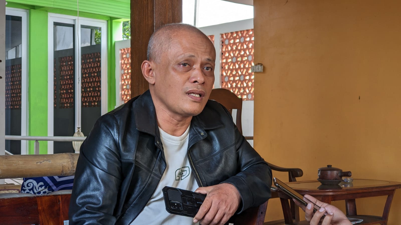 Anggota Dewan Pendidikan Kabupaten Trenggalek, Haris Yudhianto.