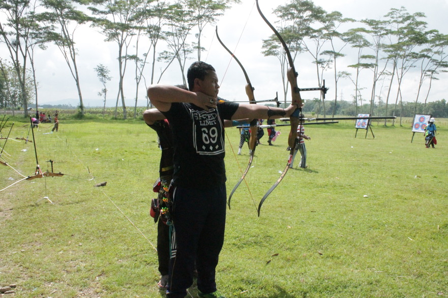 Panahan salah satu cabor yang ditargetkan emas oleh Koni Trenggalek pada porprov mendatang