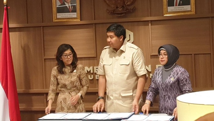 Penandatanganan MoU terkait rumah subsidi untuk wartawan