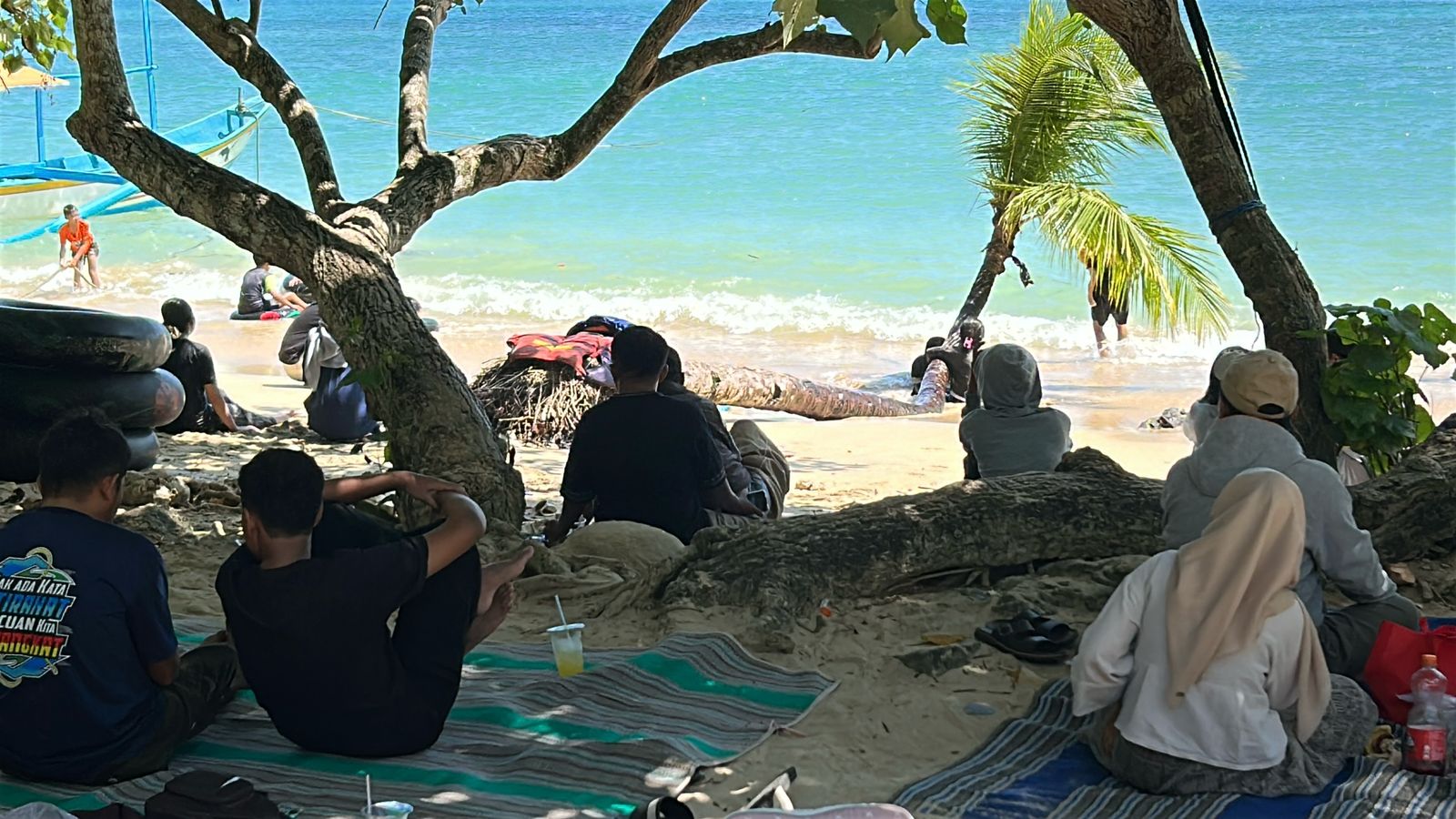 Pantai Mutiara masih menjadi jujugan wisatawan ketimbang pantai lain di kawasan pesisir Trenggalek.