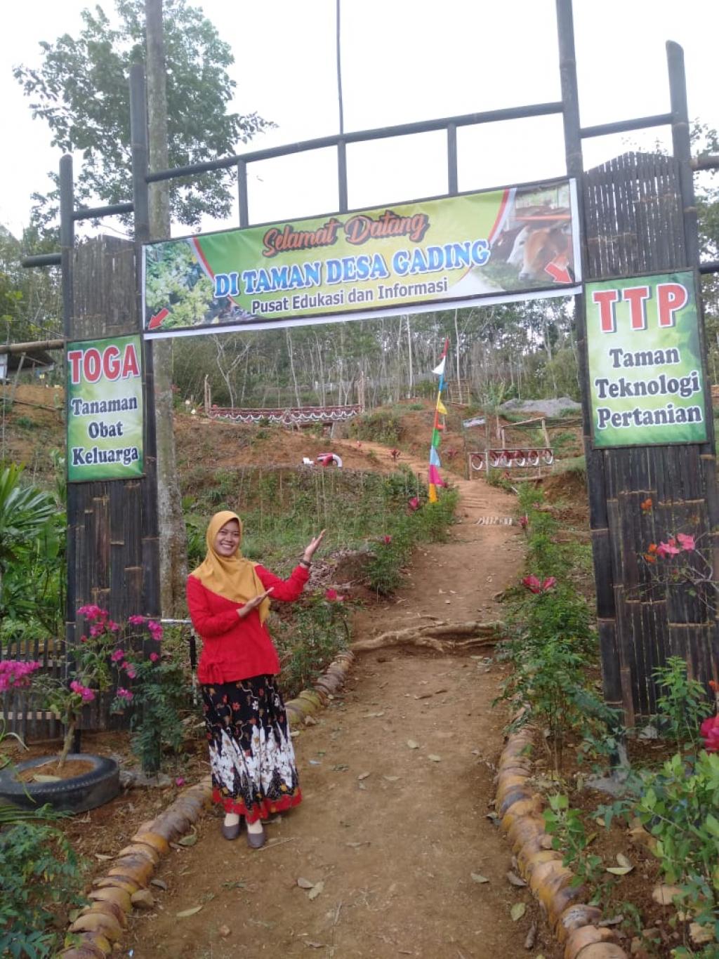 Taman Desa Gading pusat Edukasi dan Informasi
