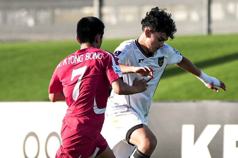 Timnas Indonesia U17 kalah telak 6-0 atas Korea Utara di partai perempat final Piala Asia U17