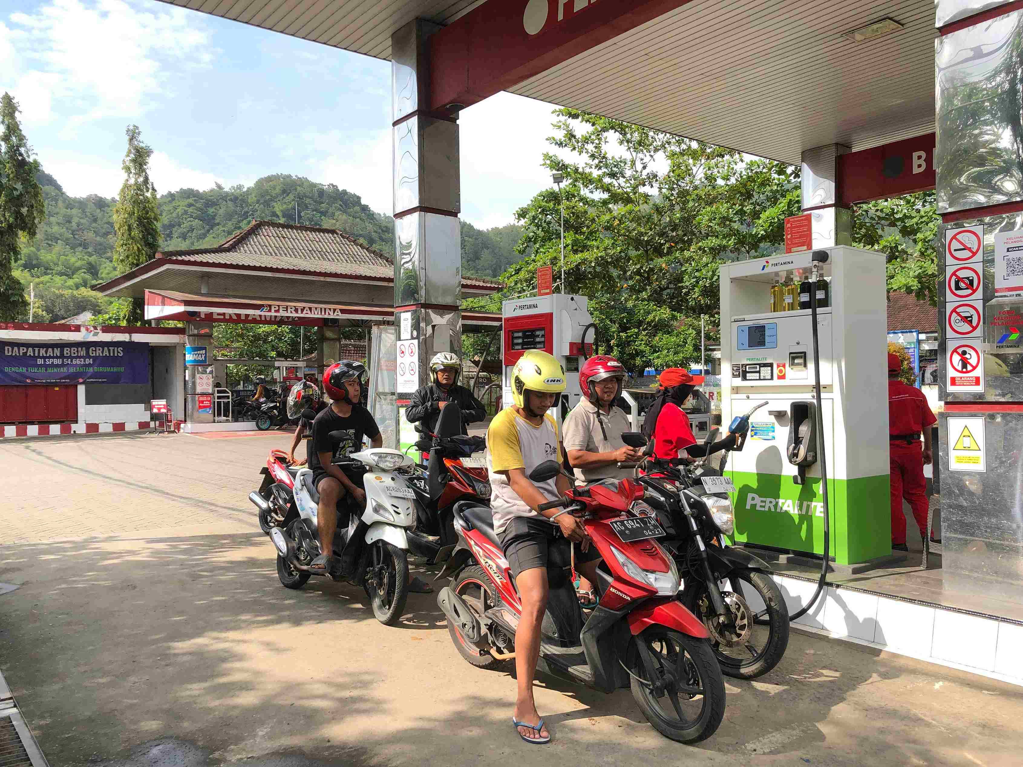 Lokasi SPBU yang dikelola PT JET