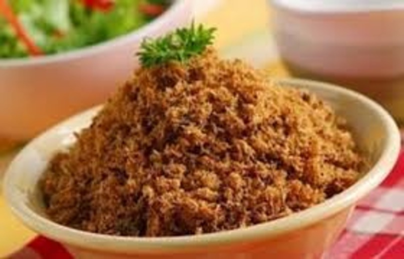 Abon ikan haruna yang siap disajikan