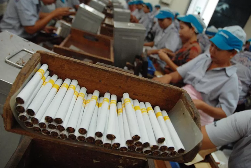 Pabrik rokok merupakan salah satu perusahaan yang masif di Trenggalek
