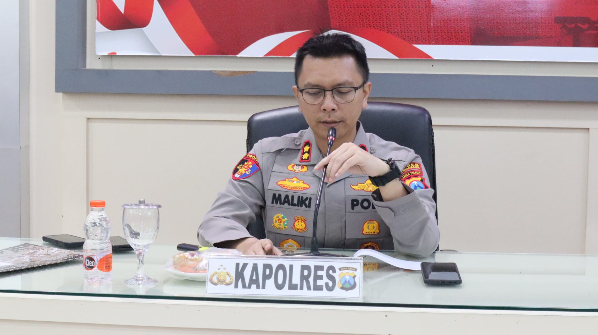 Kapolres Trenggalek AKBP Ridwan Maliki