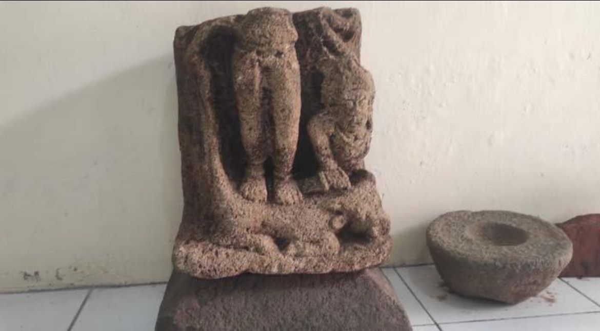 Potret Arca Durga yang saat ini tengah dalam upaya pencarian untuk dibawa kembali ke Trenggalek.