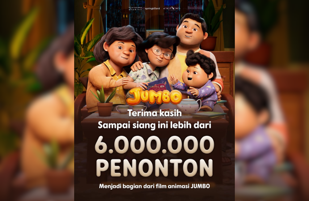 JUMBO telah raih lebih dari 6 juta penonton!