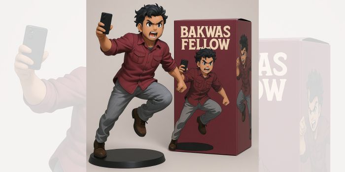 Ilustrasi hasil action figure digital melalui prompt ChatGPT