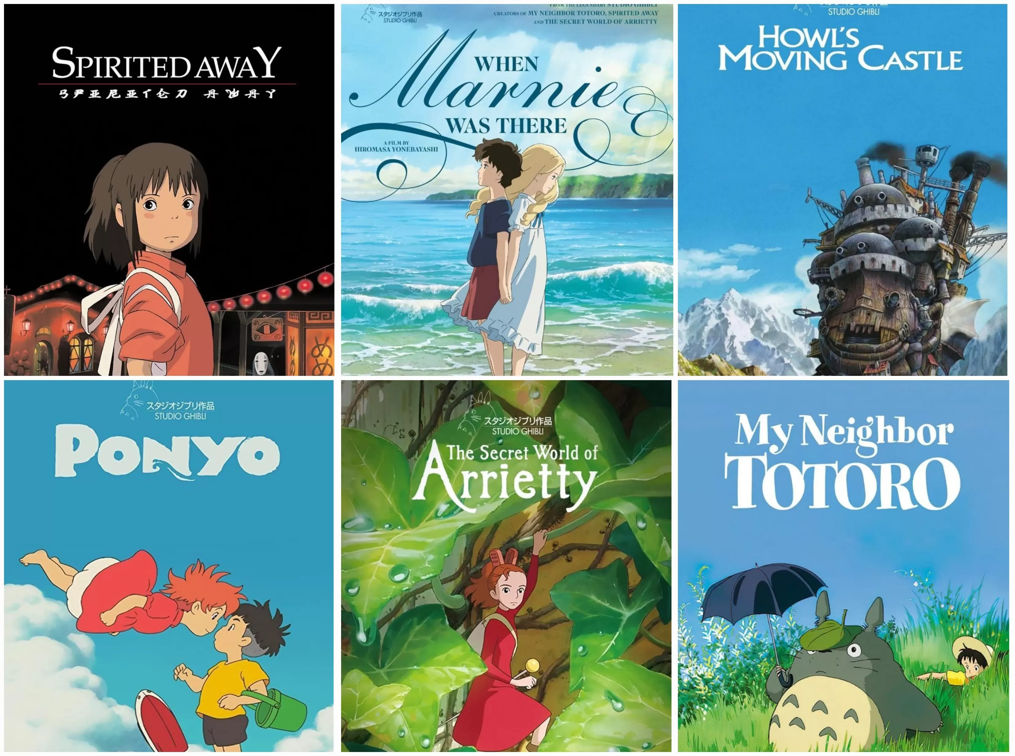 Studio Ghibli yang meruapakan produksi animasi asal Jepang yang dikenal dengan   visual yang keren