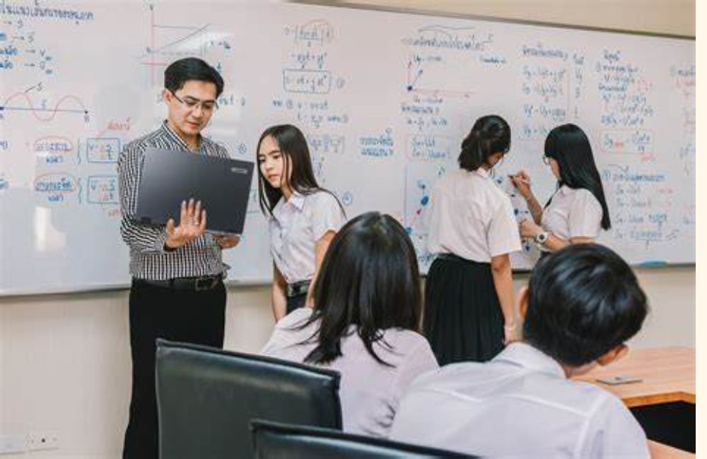 Ilustrasi pembelajaran di tingkat SMA