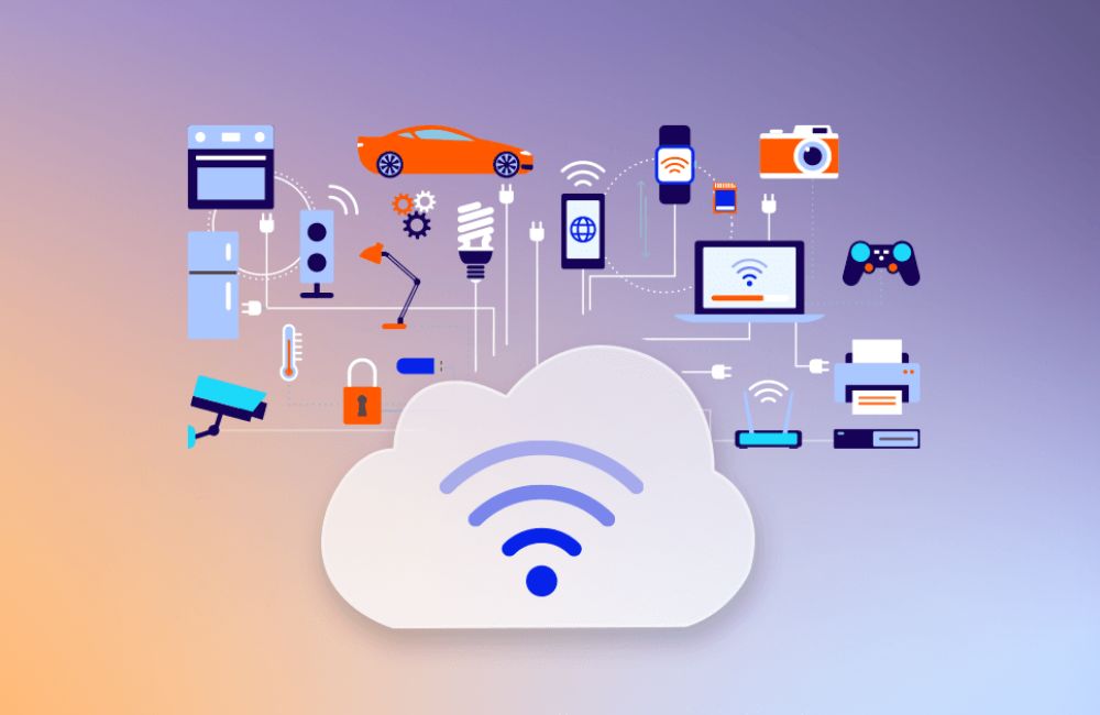 Ilustrasi IOT yang bisa menghubungkan dunia dengan teknologi