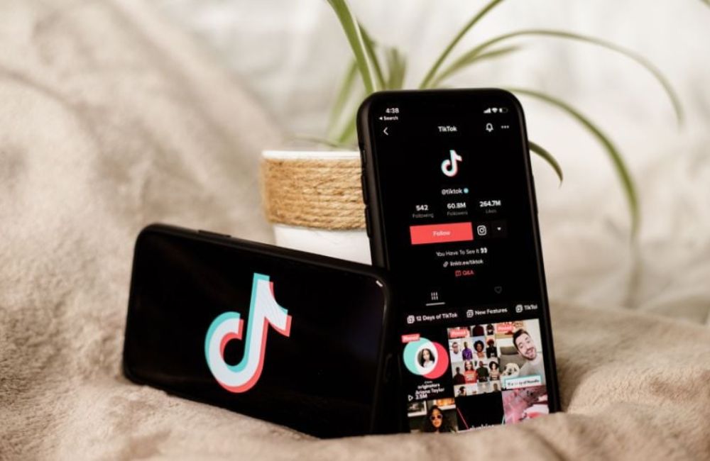Ilustrasi media sosial tiktok