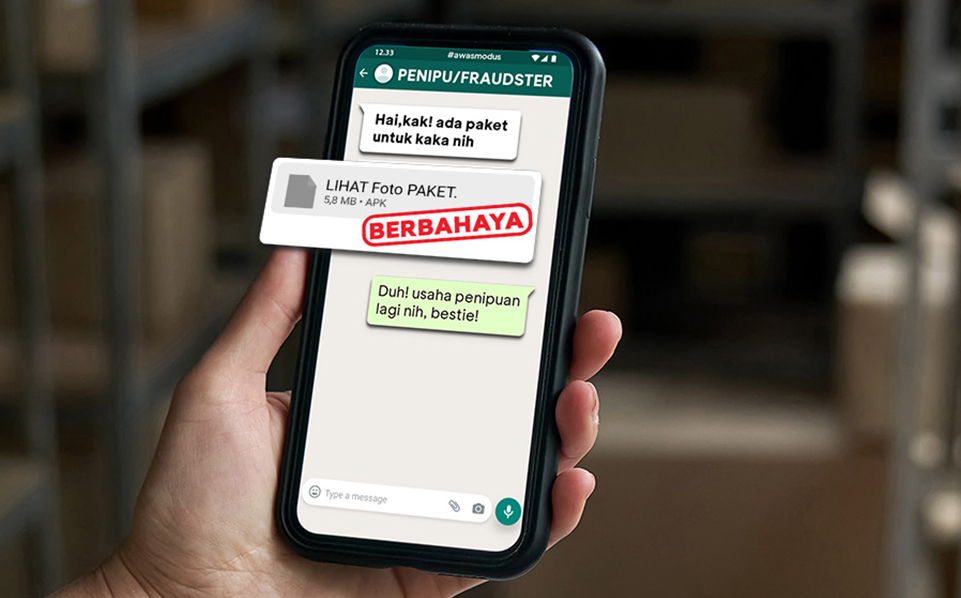 Modus malware terbaru menyamar sebagai info pengiriman paket.