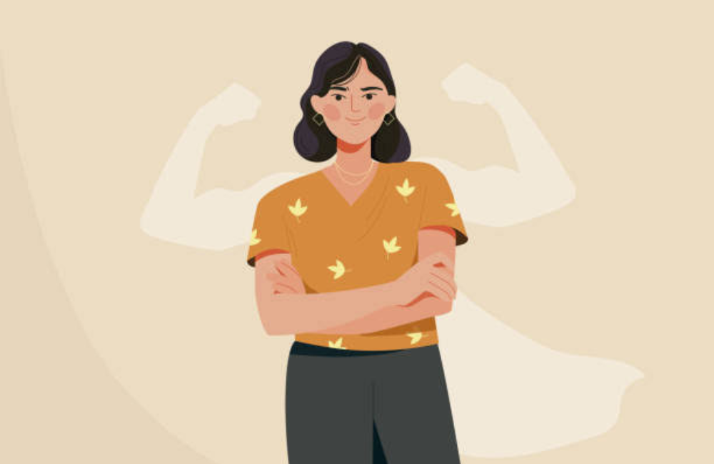 Perempuan mandiri, tenang dalam kesendirian, kuat dalam keputusan, bebas menentukan arah hidupnya