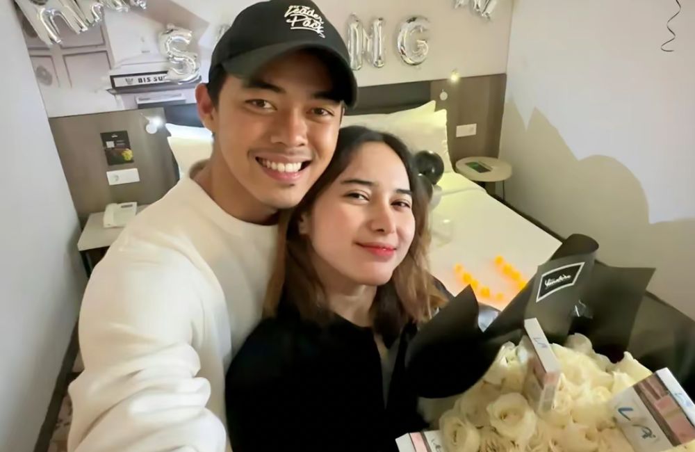 Kebersamaan Dilan dan suami saat masih bersama.