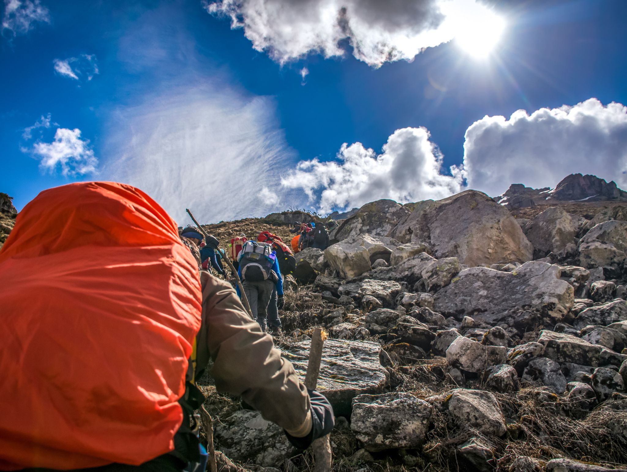 Ilustrasi Pendaki Pemula