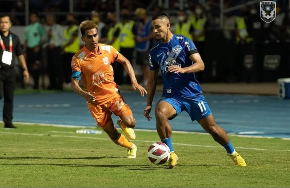 Faiq Bolkiah saat membela klub nya di Thailand
