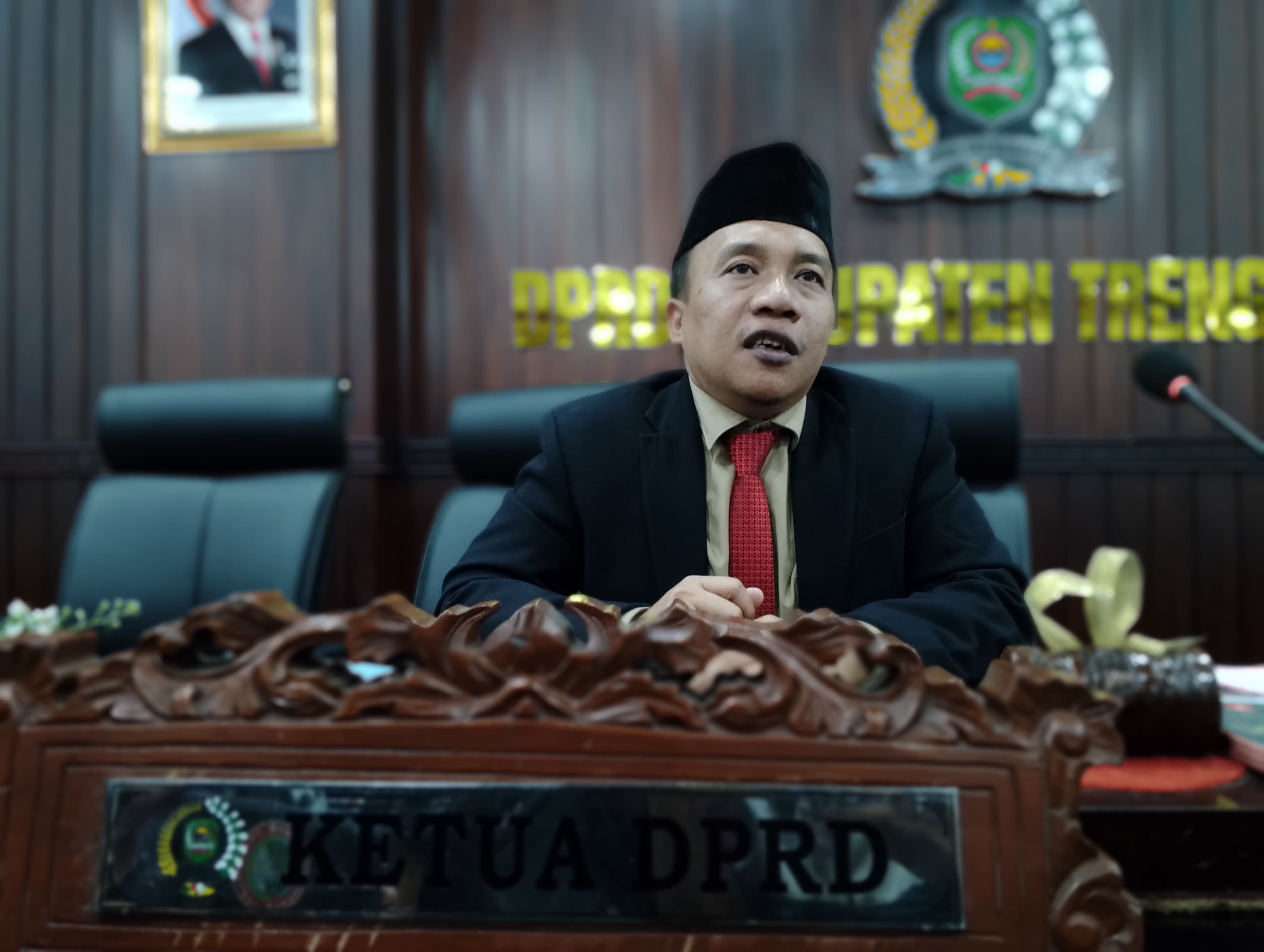 Ketua DPRD Trenggalek dukung adanya sekolah rakyat di Desa Botoputih.