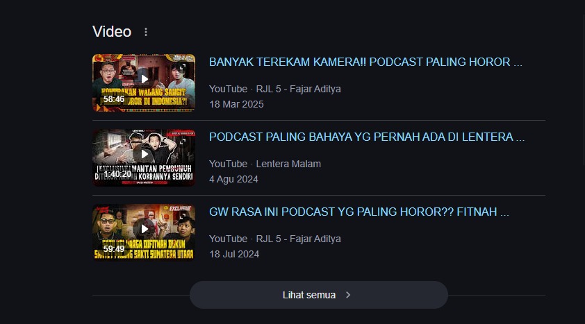 Alasan Gen Z suka nonton Podcast Horor