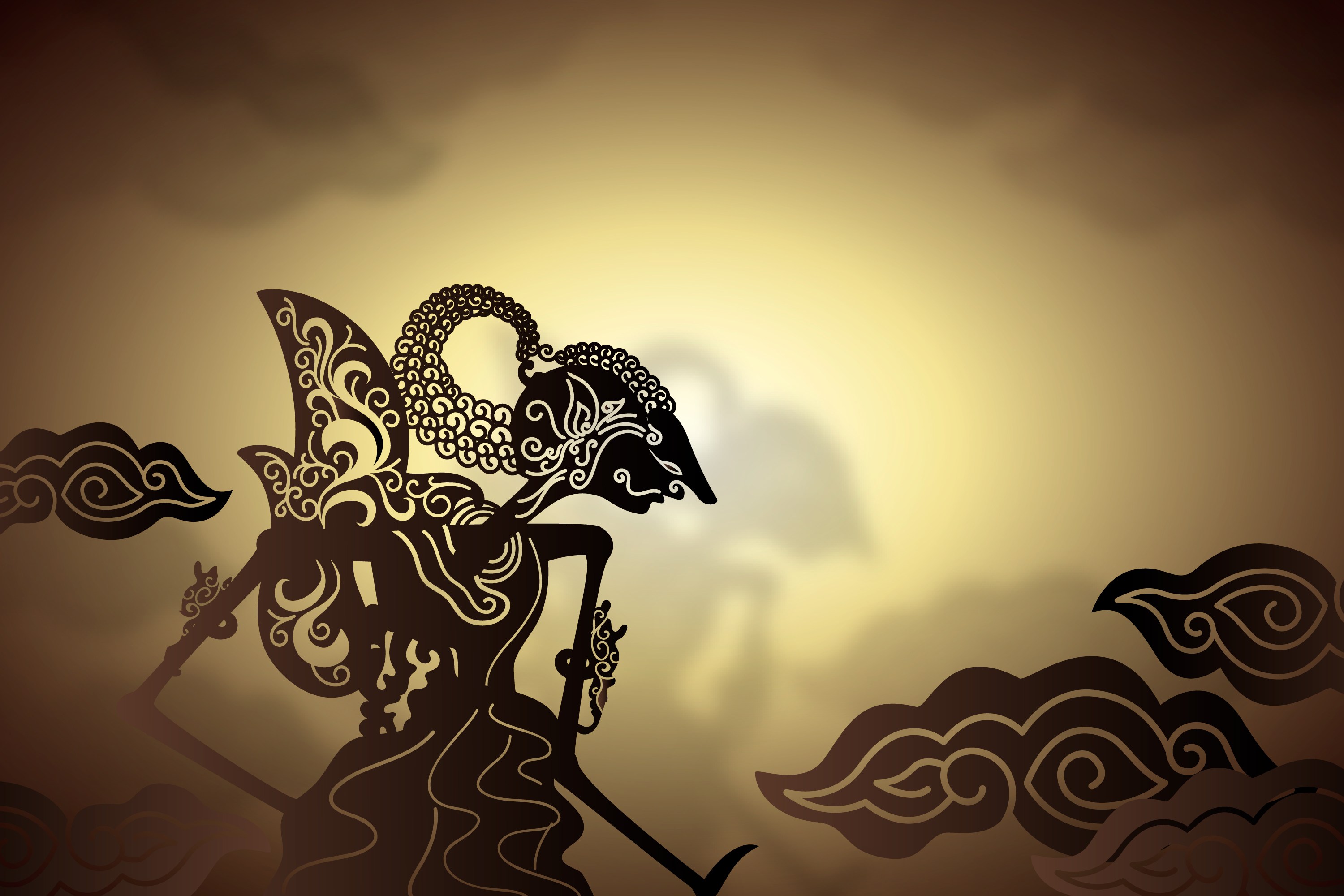 Ilustrasi wayang kulit yang masih digemari masyarakat Trenggalek. (FREEPIK)